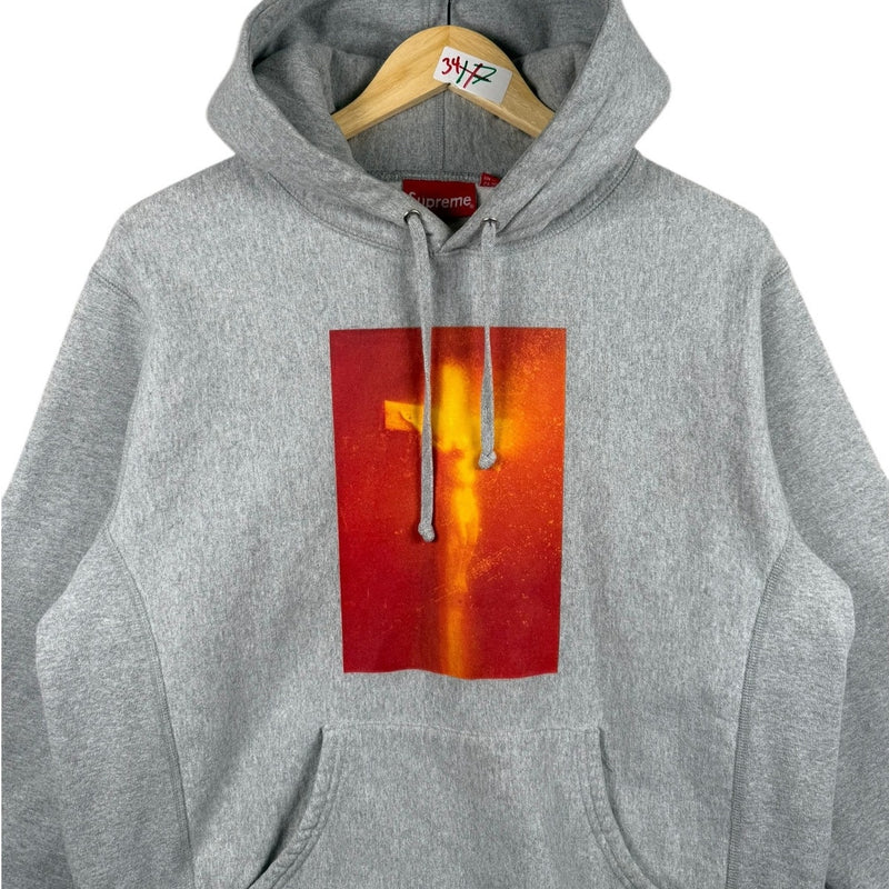 Vintage Supreme Christianity Cross Graphic Hoodie