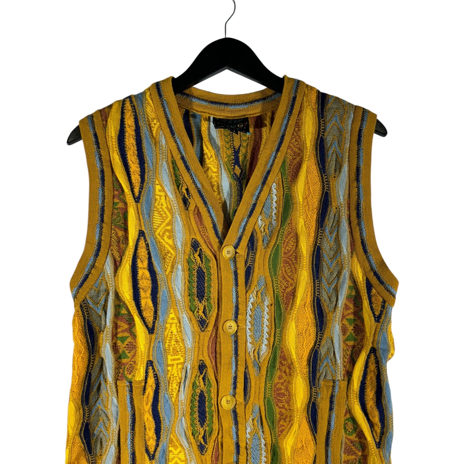 Vintage Coogi 3D Knit Sweater Vest