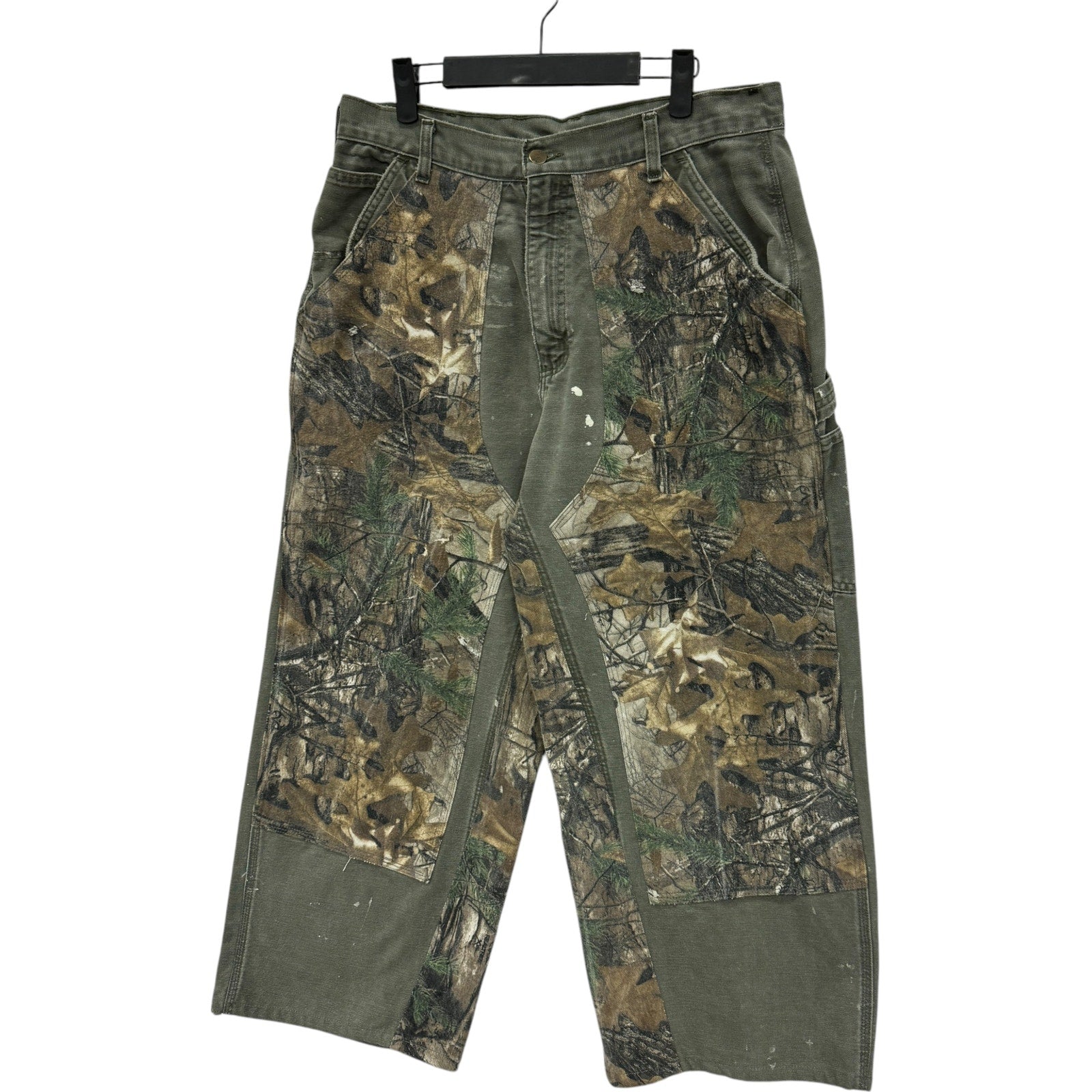 Vintage Carhartt Reworked Double Knee Carpenter Camo Pants