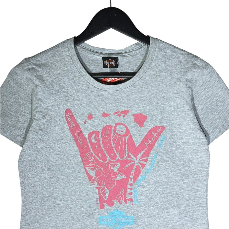 Vintage Harley-Davidson Hawaii Shaka Aloha Graphic T-Shirt