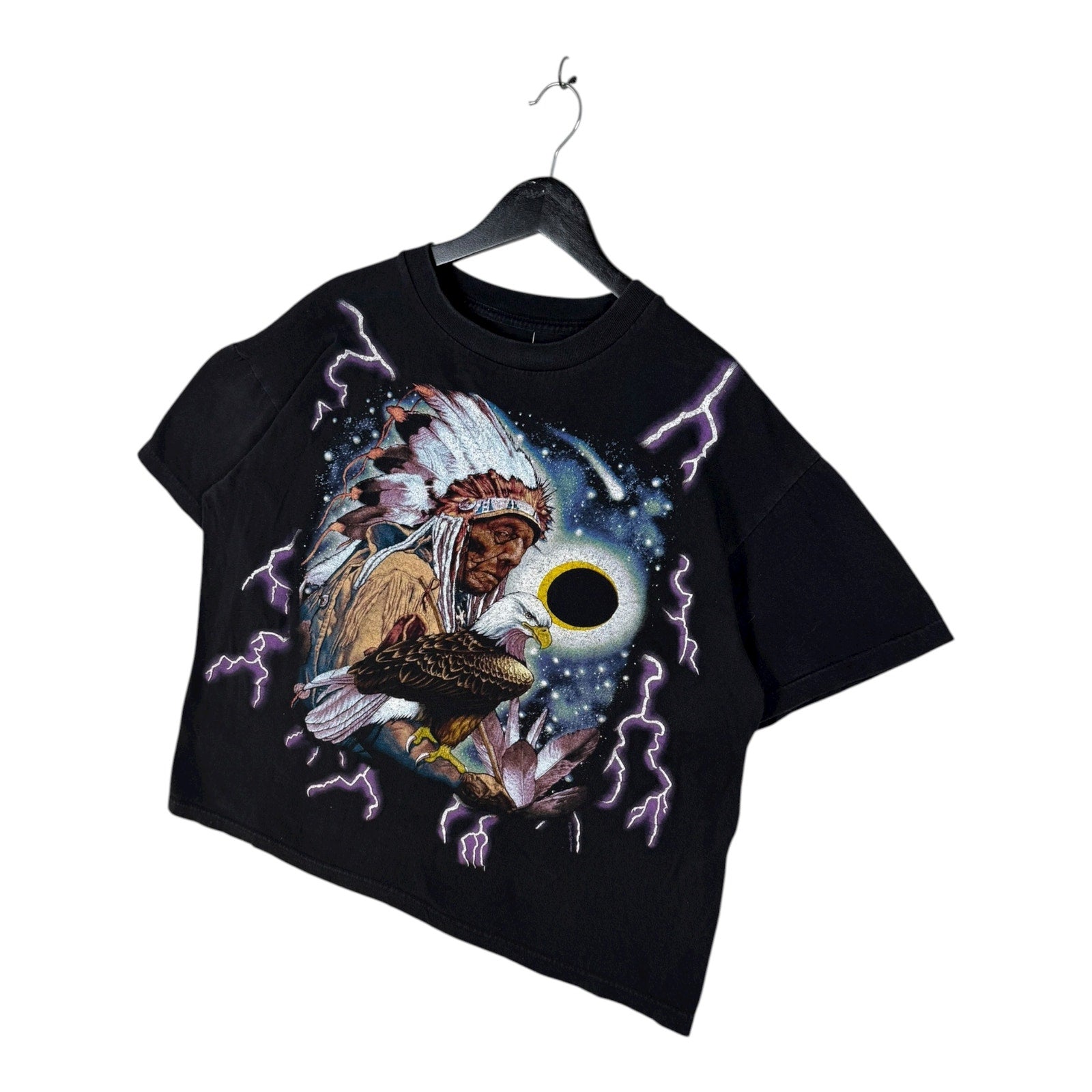 Vintage Native American Chief Eagle T-Shirt