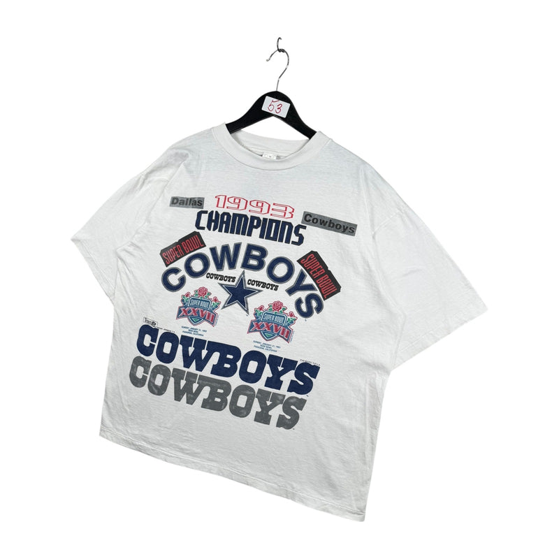 Vintage Super Bowl Dallas Cowboys NFL T-Shirt 1993