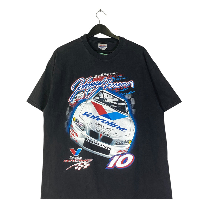 Vintage Johnny Benson Valvoline #10 Racing T-Shirt