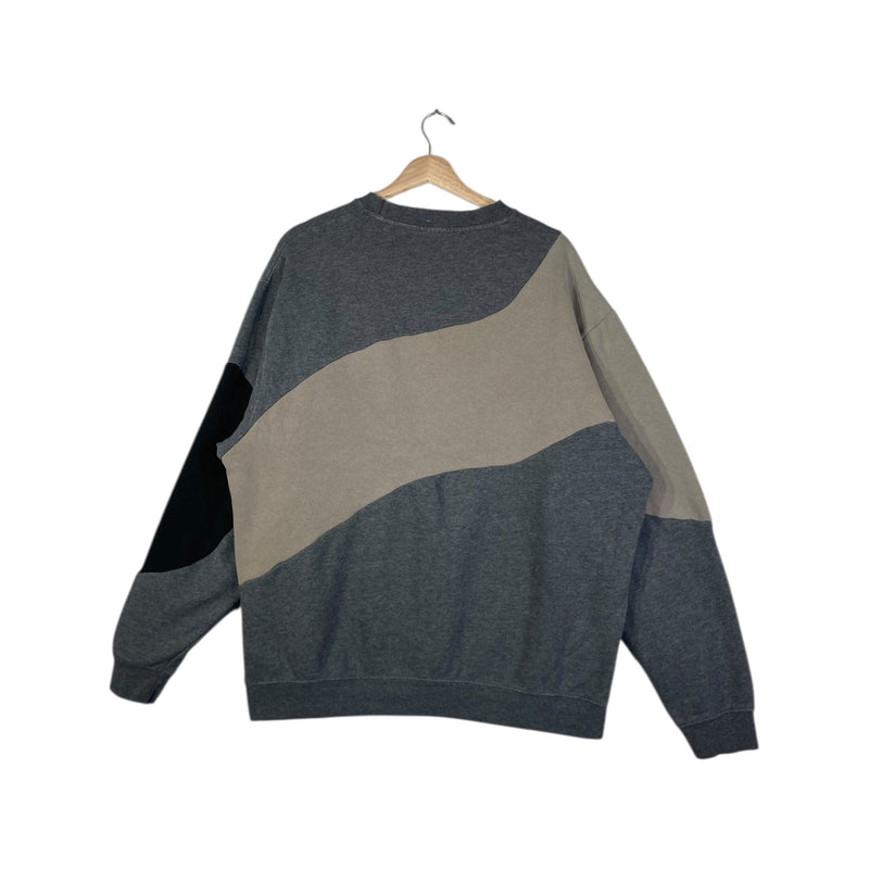 Vintage Nike Tri Color Pullover Crewneck