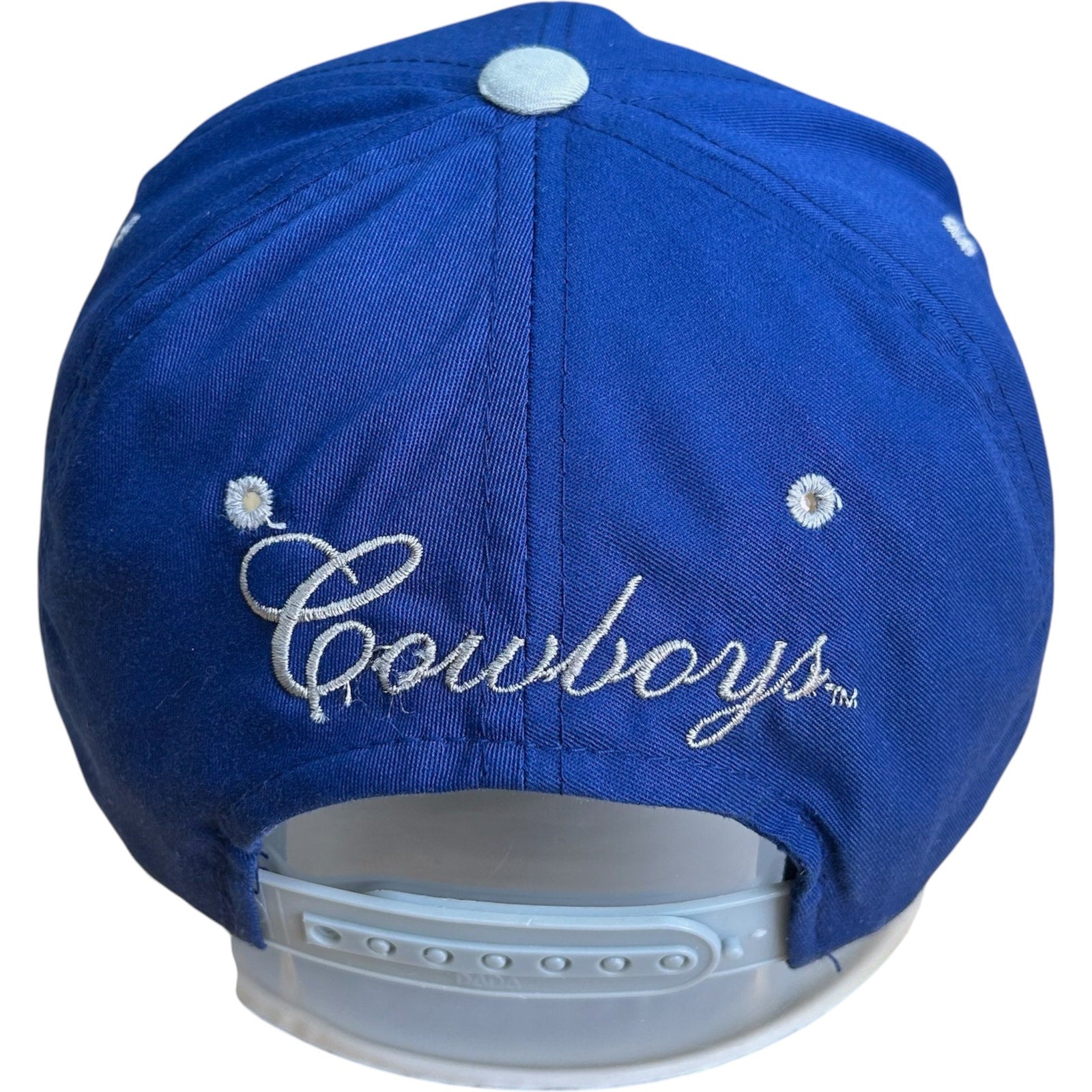 Vintage Dallas Cowboys Spellout NFL Snapback Hat