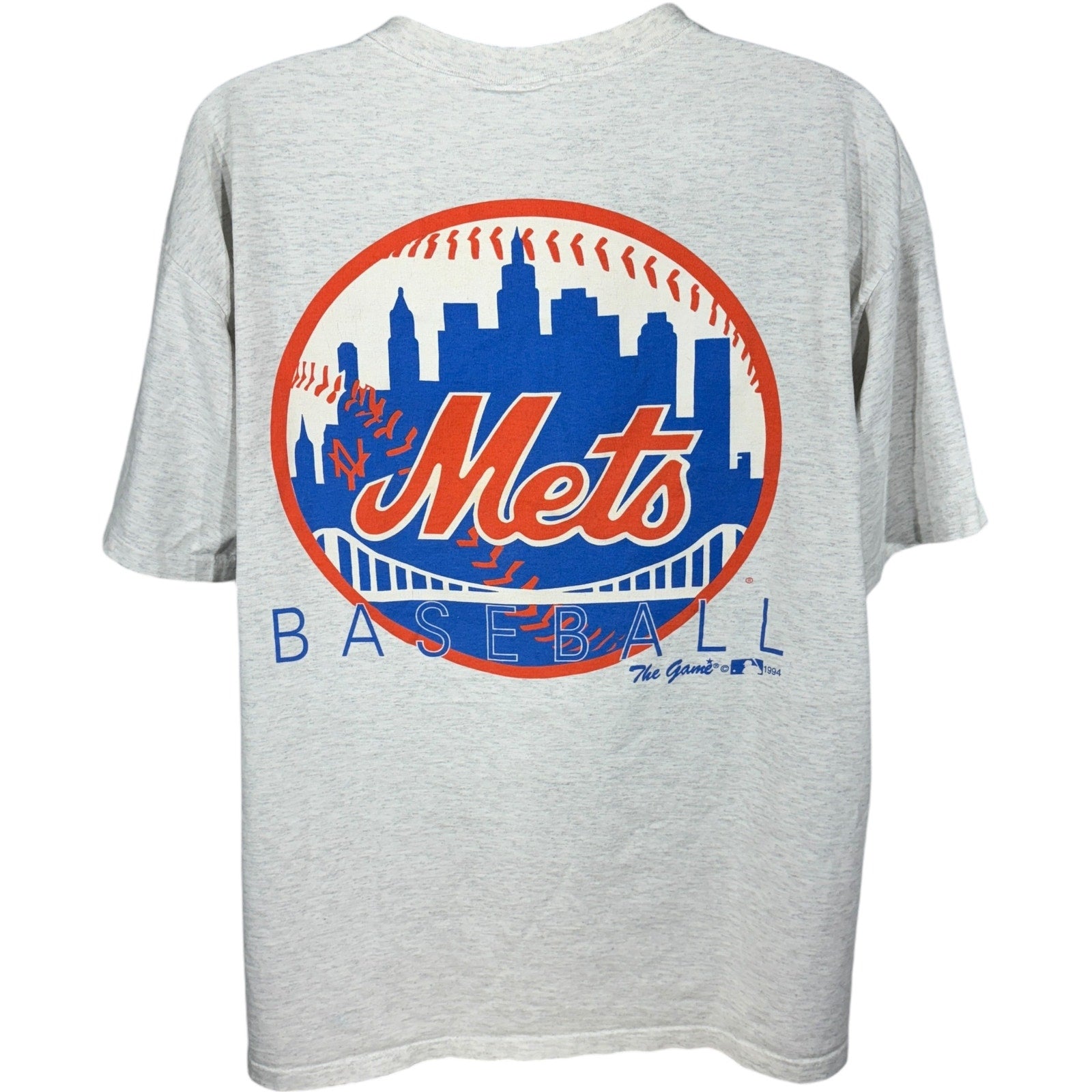 Vintage The Game New York Mets Big Logo Tee 1994