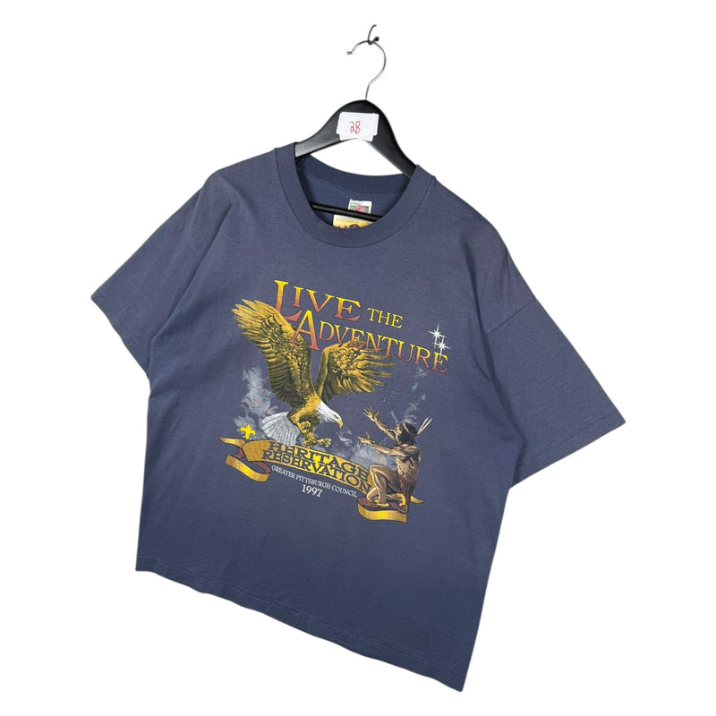 Vintage Live the Adventure Heritage Reservation T-Shirt