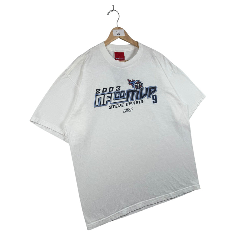 Vintage Reebok Steve McNair 2003 NFL Graphic T-Shirt