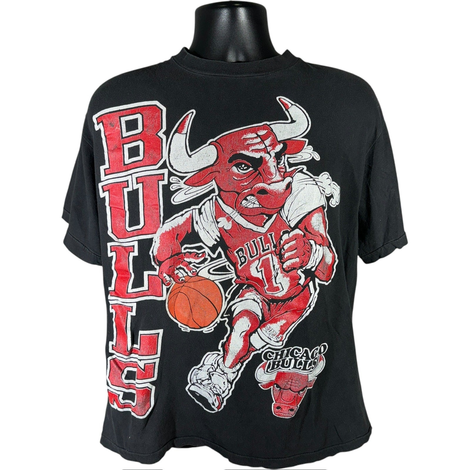 Vintage Chicago Bulls Mascot NBA Tee