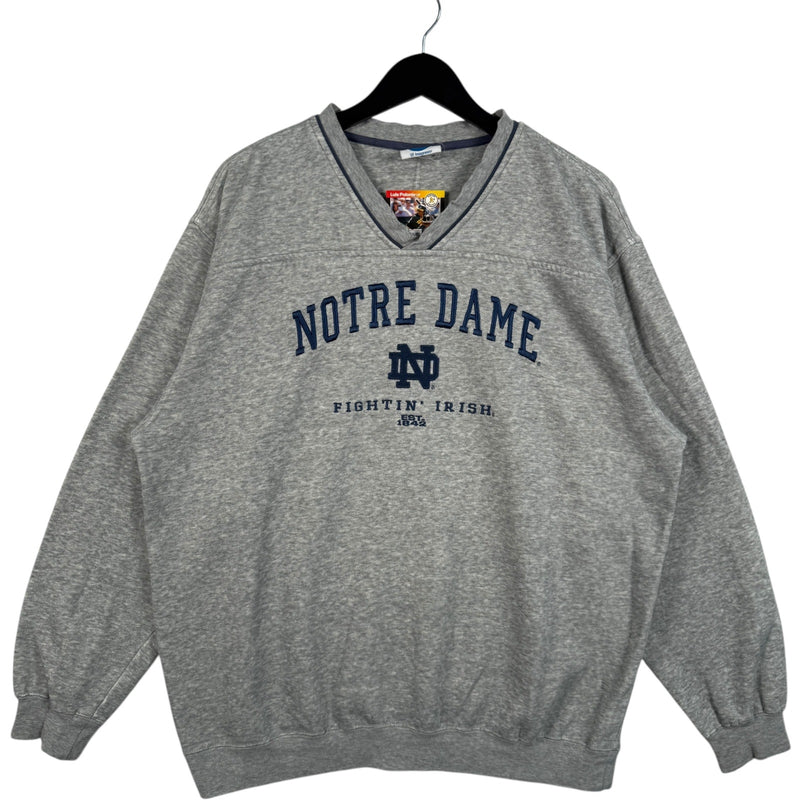 Vintage Notre Dame University Arch Spellout Crewneck