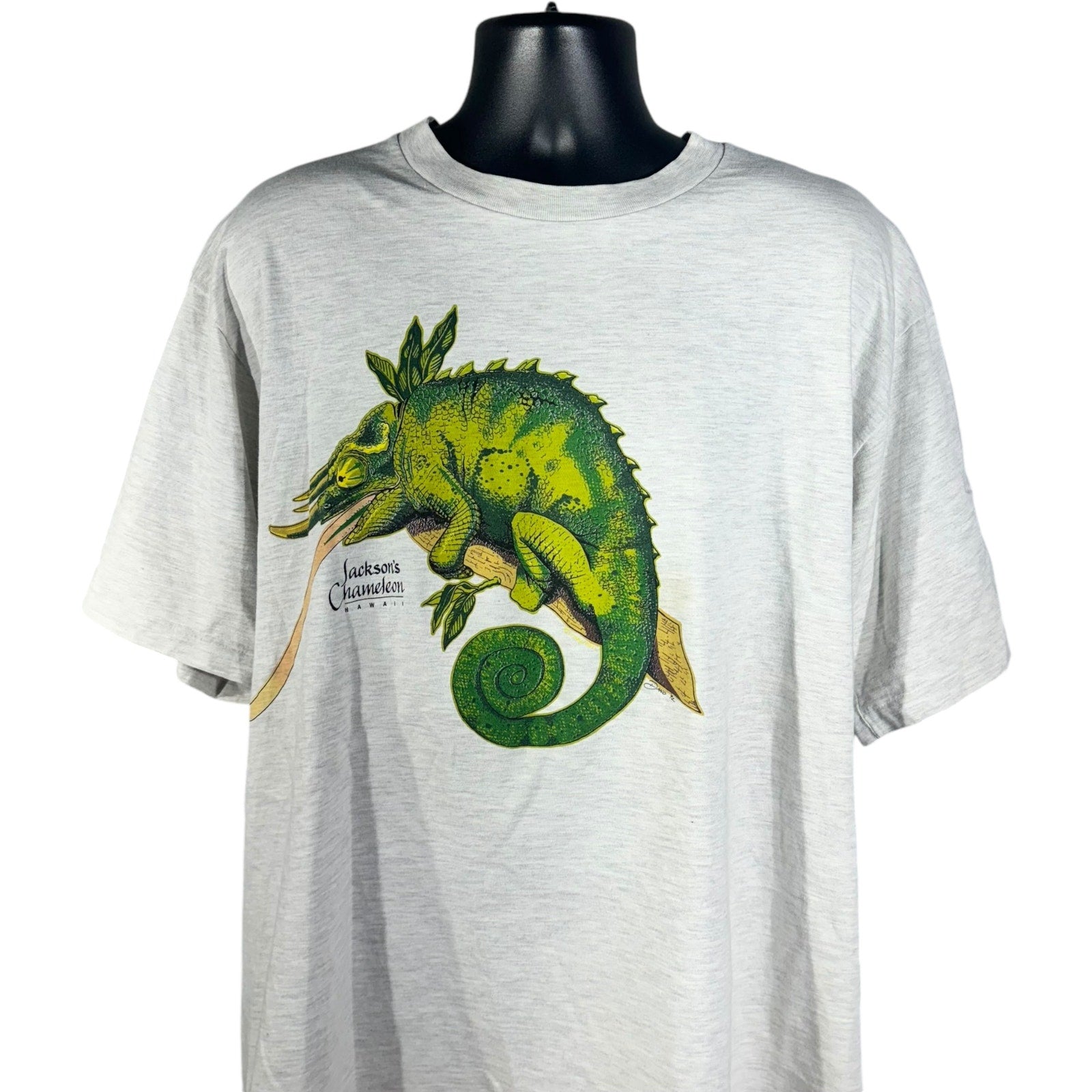 Vintage Chameleon Hawaii Souvenir Tee 90s