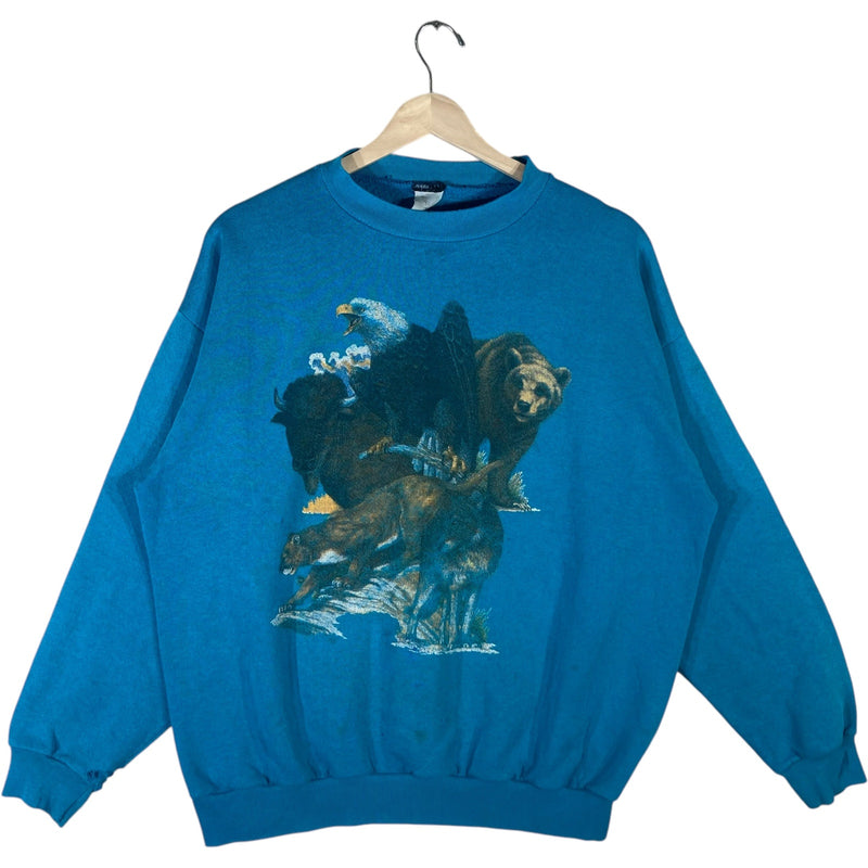 Vintage Wildlife Nature Crewneck