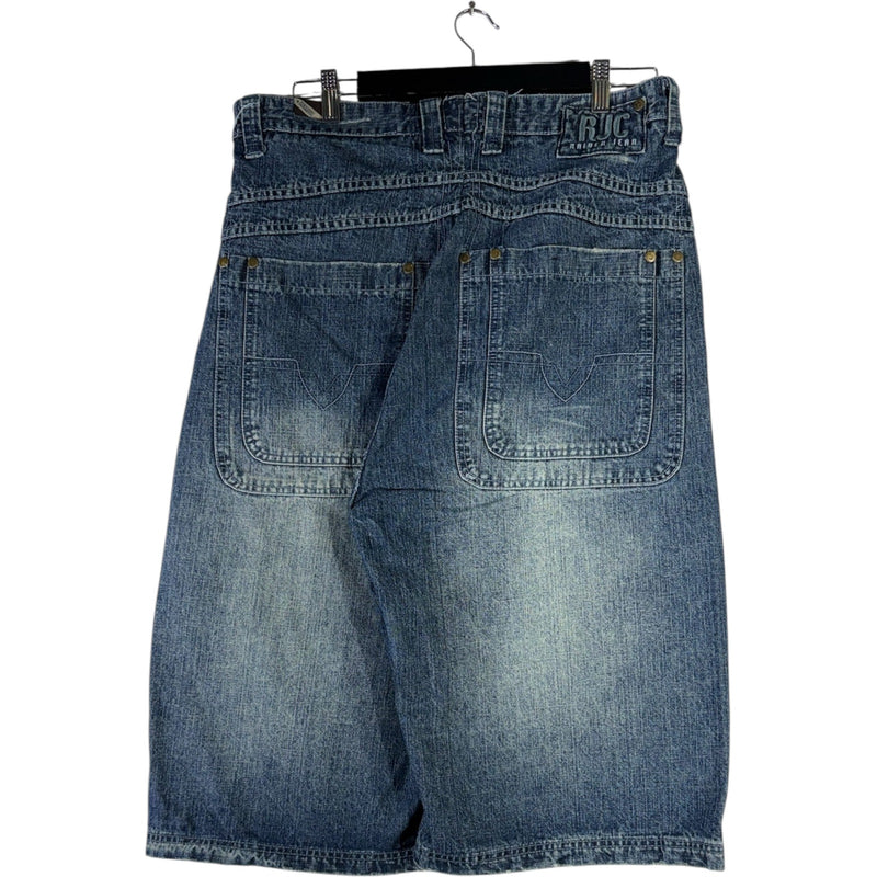 Vintage Raider Jean Co Baggy Denim Shorts 34