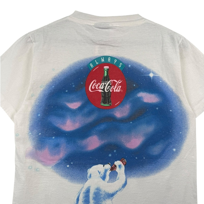 Vintage Coke Coca-Cola Polar Bears Graphic T-Shirt