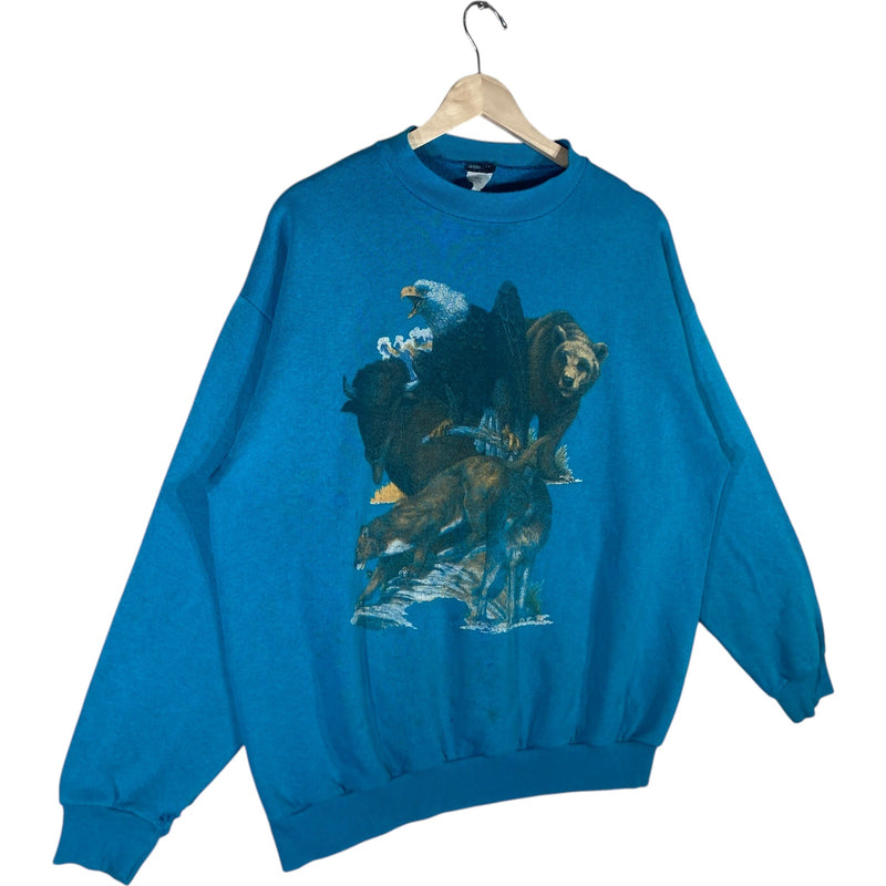 Vintage Wildlife Nature Crewneck