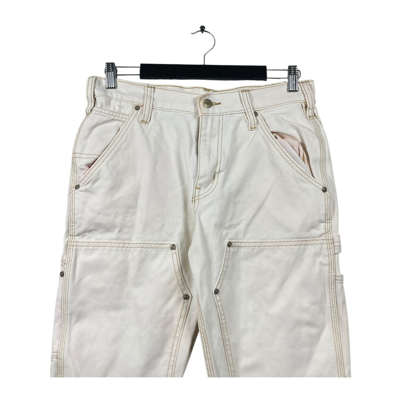 Vintage Carhartt Cut-out Utility Pockets Cargo Shorts 32