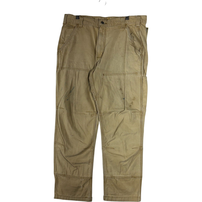 Vintage Carhartt Relaxed Fit Double Knee Carpenter Pants 34x34