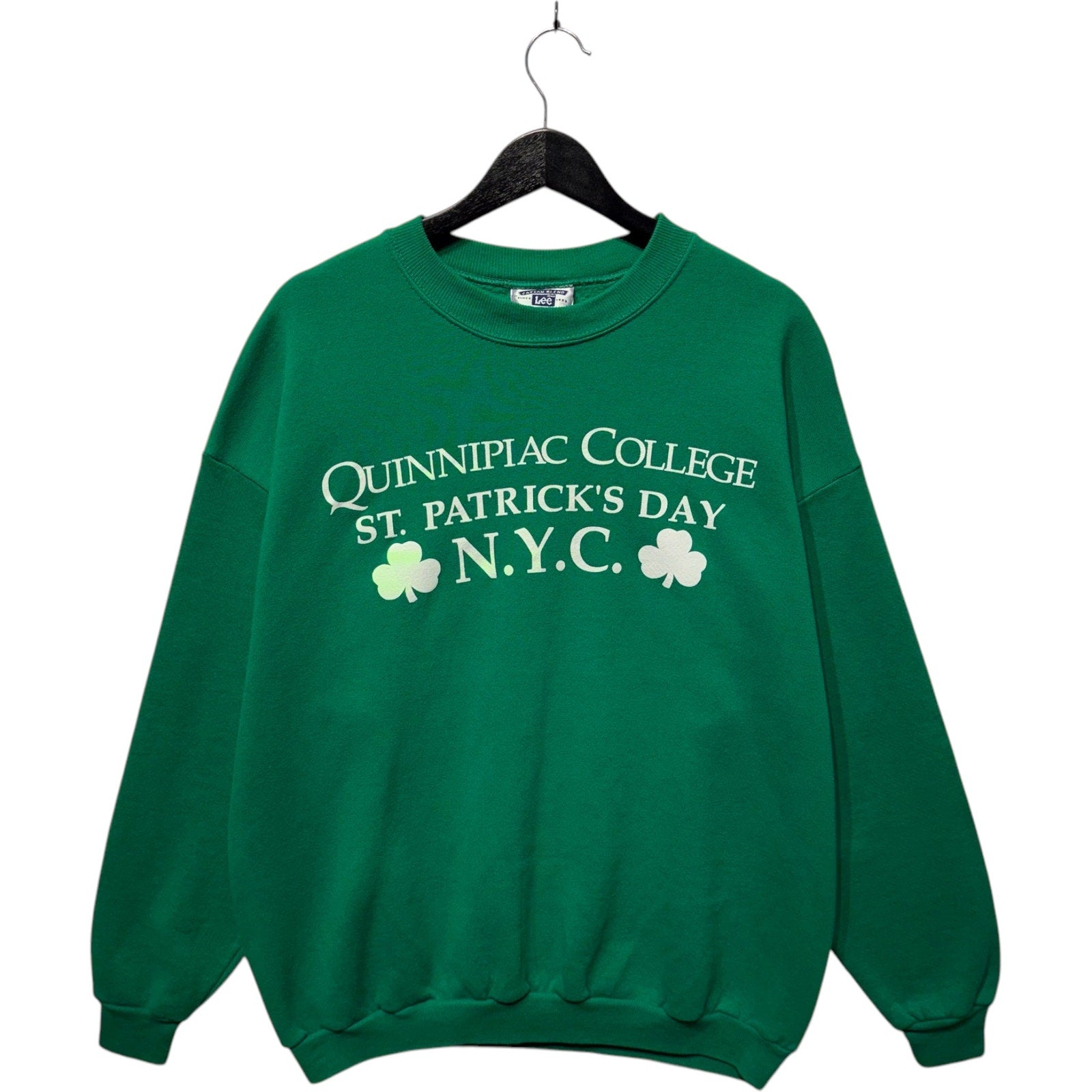 Vintage Quinnipiac College St. Patricks Day Crewneck