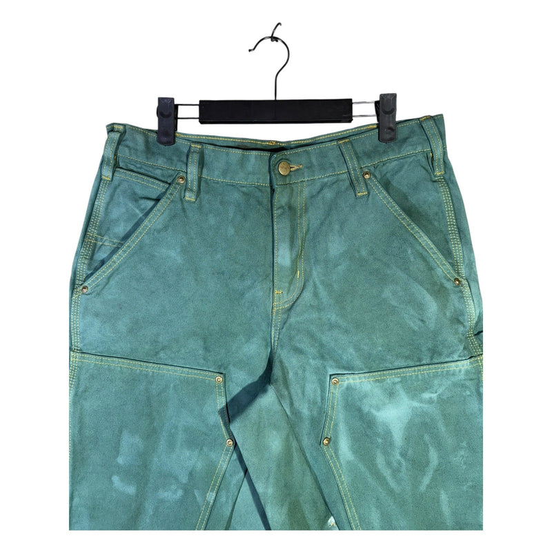 Vintage Carhartt Raw Hem Carpenter Shorts 34