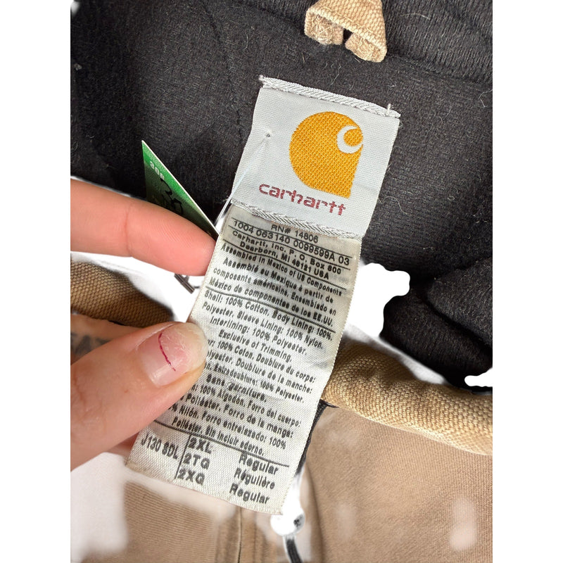 Vintage Carhartt Insulated Full Zip Hoodie