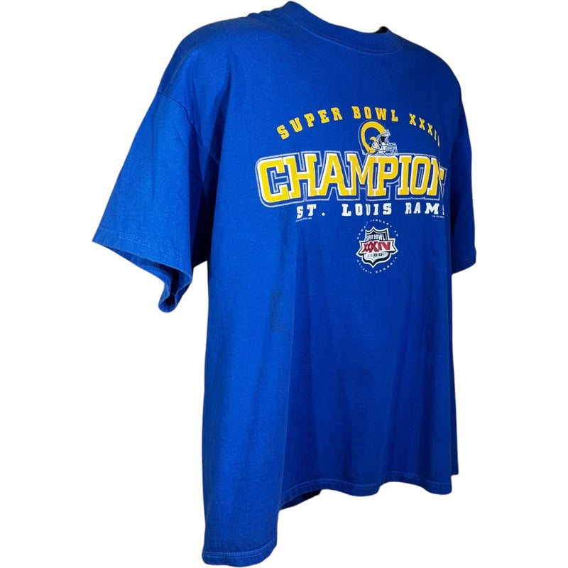 Vintage St. Louis Rams Super Bowl Champions NFL Tee 2000