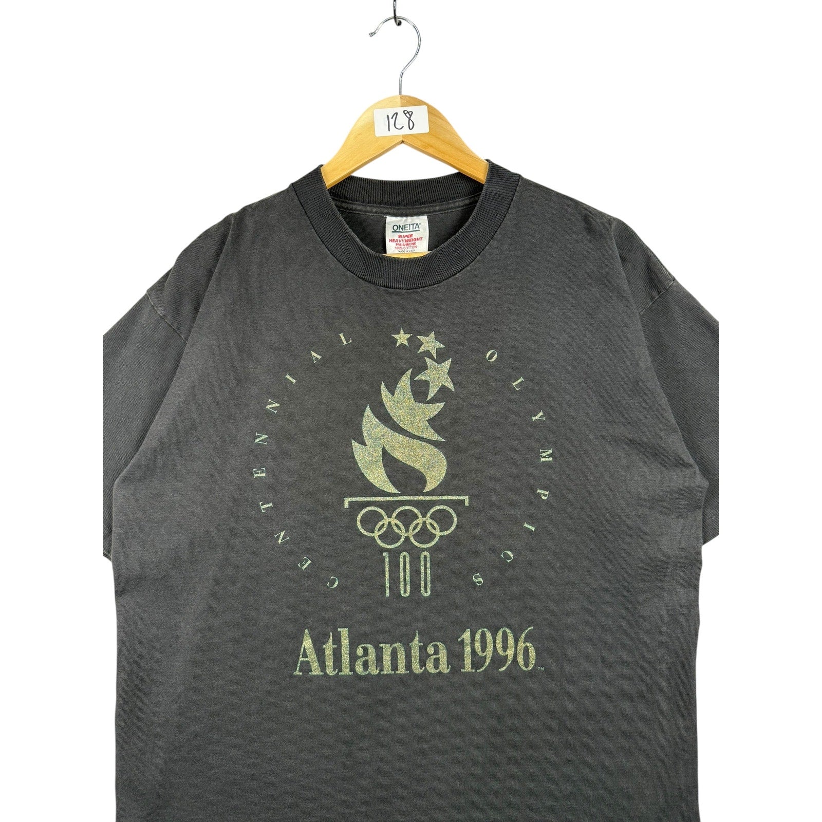 Vintage Centennial Olympics 100 Atlanta 1996 T-Shirt