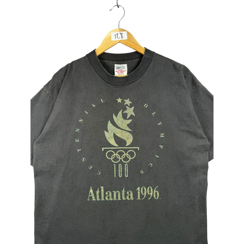 Vintage Centennial Olympics 100 Atlanta 1996 T-Shirt