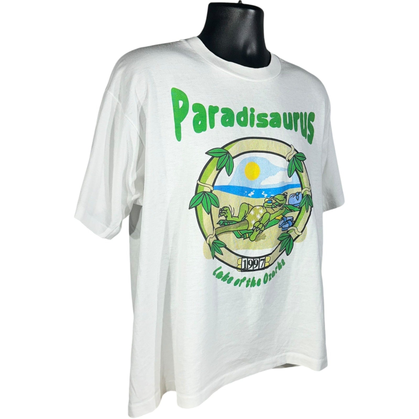 Vintage Paradisaurus Lake Of The Ozarks Tee 1997