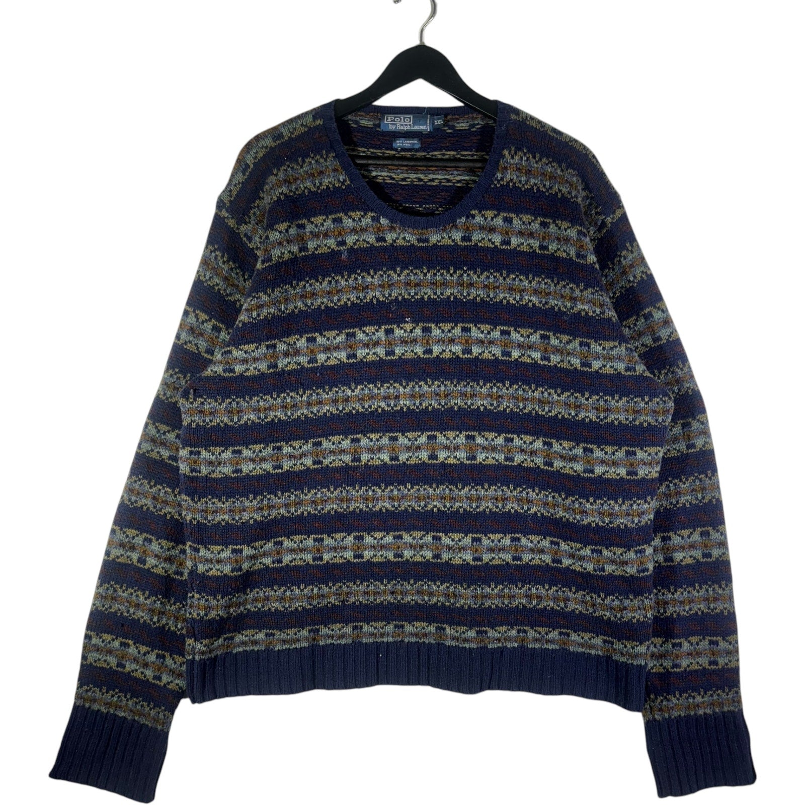 Vintage Polo Ralph Lauren Fair Isle Wool Sweater