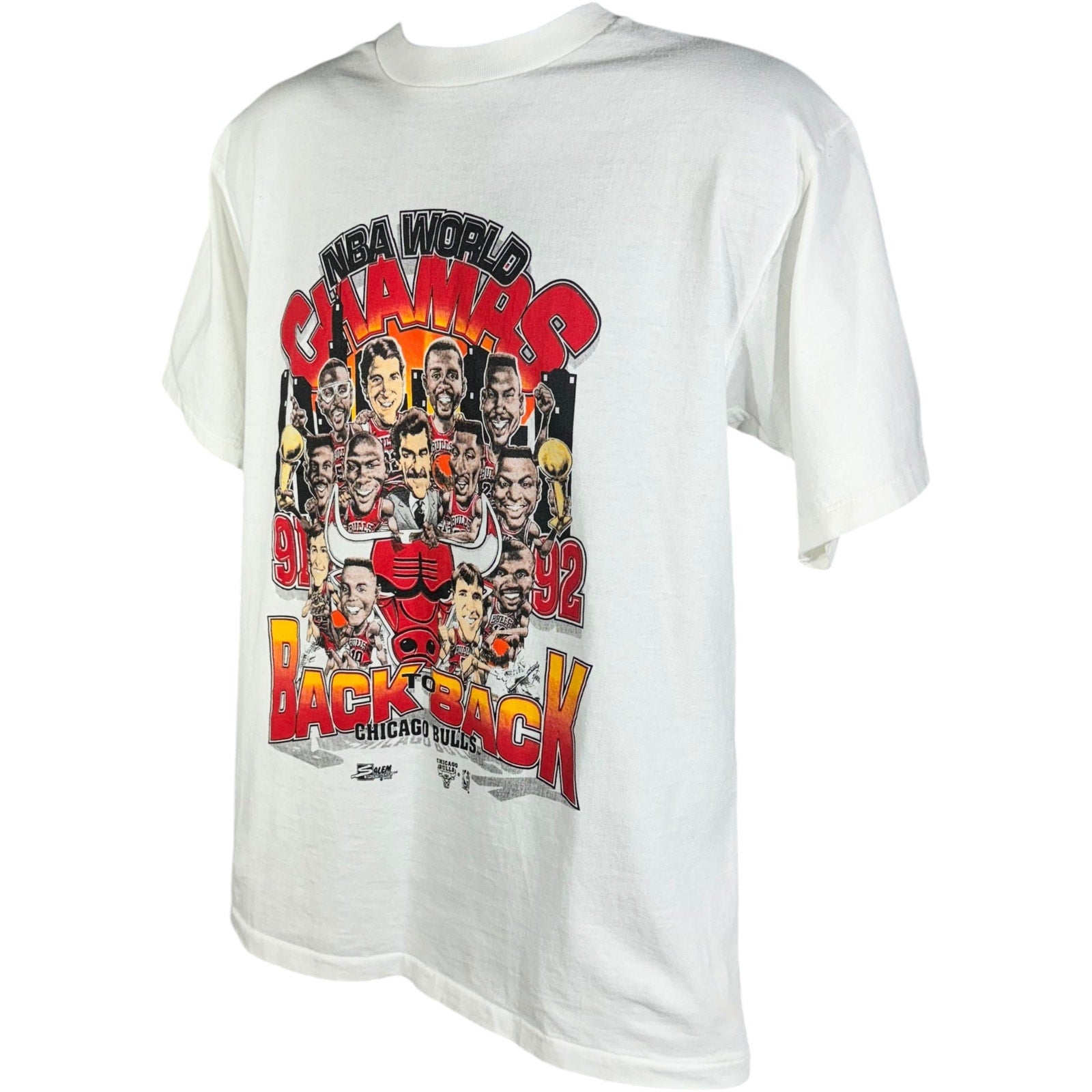 Vintage Chicago Bulls World Champs '91-'92 NBA Tee