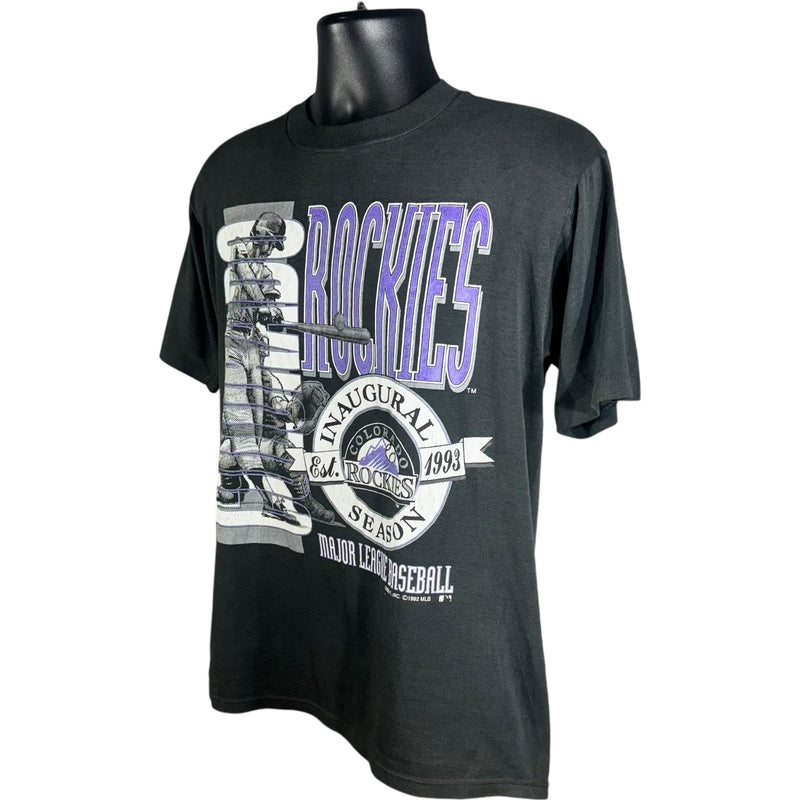 Vintage Colorado Rockies Inaugural Season MLB Tee 1993