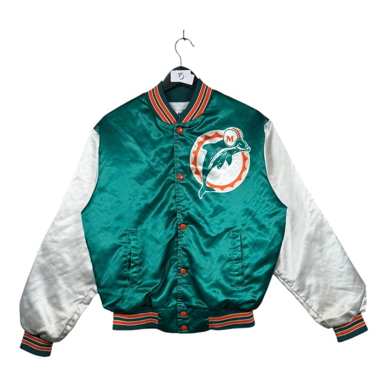 Vintage Miami Dolphins NFL Satin Varsity Jacket