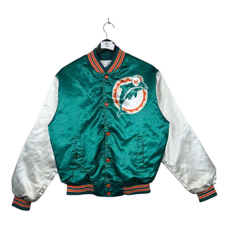 Vintage Miami Dolphins NFL Satin Varsity Jacket
