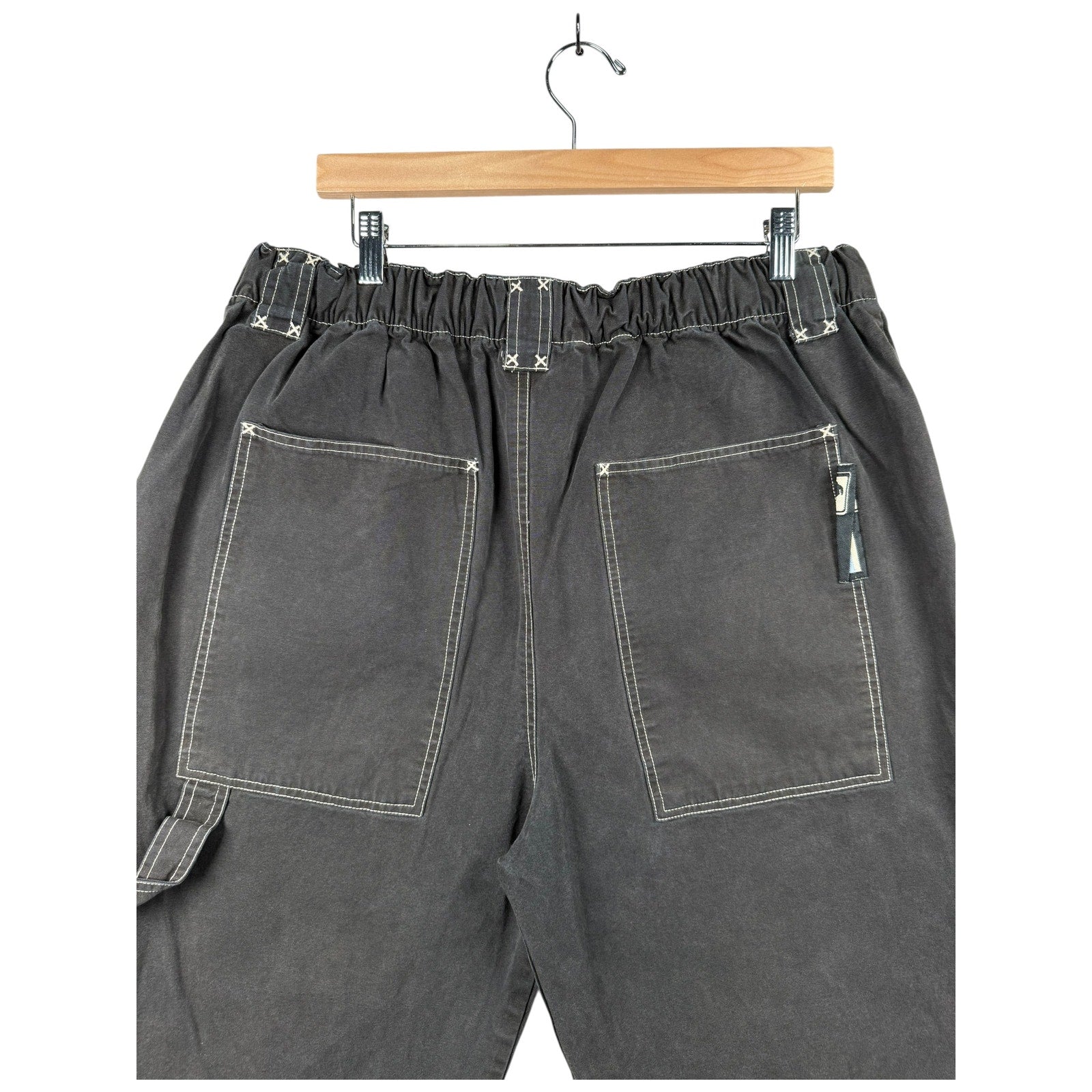 Vintage Kiabi Carpenter Double Knee Cargo Shorts 42