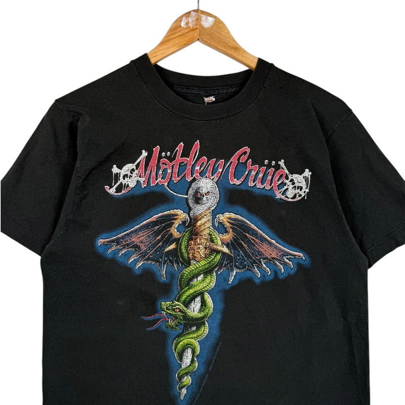 Vintage Motley Crue Dr Feelgood Album Graphic T-Shirt