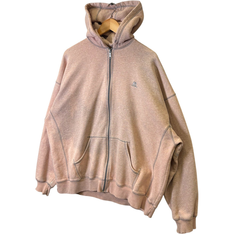 Vintage Russell Sun Faded Full Zip Hoodie