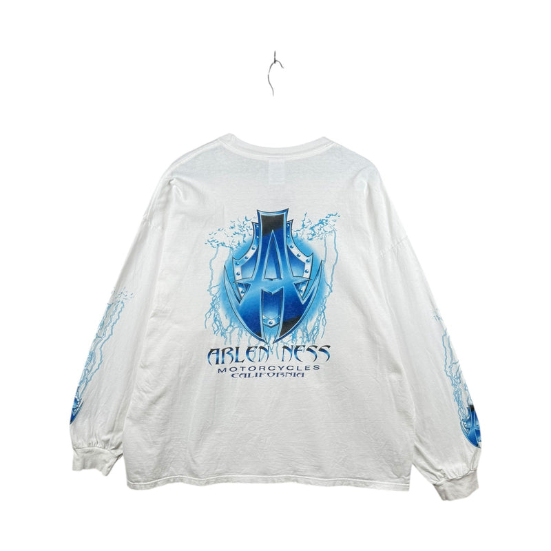 Vintage Arlen Ness Motorcycles California Long Sleeve T-Shirt