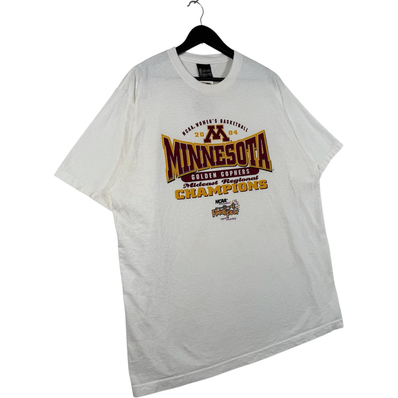 Vintage Golden Gophers Women's Basketball Champs T-Shirt 2004