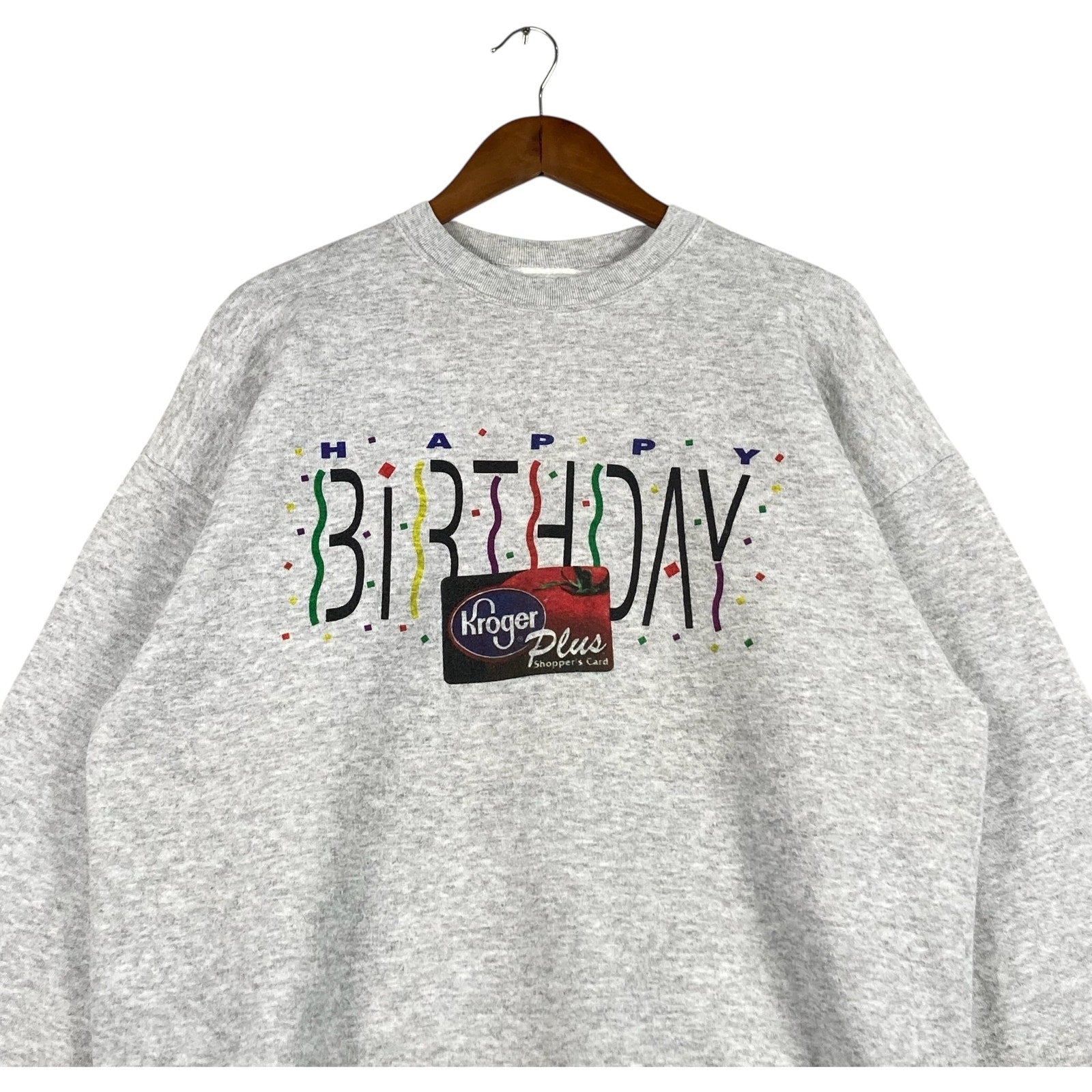 Vintage Happy Birthday Kroger Crewneck