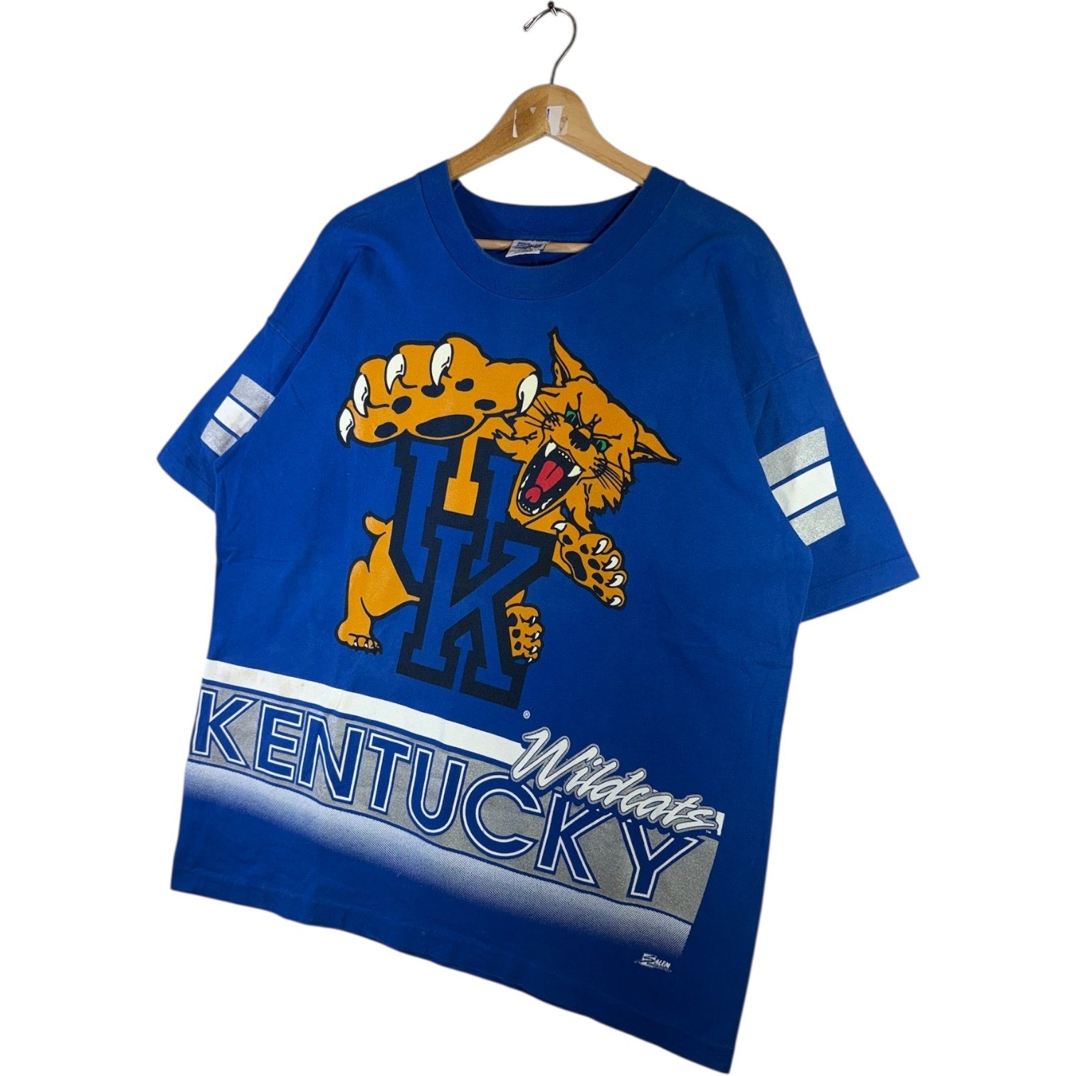 Vintage Kentucky Wildcats UK NCAA All Over Print T-Shirt