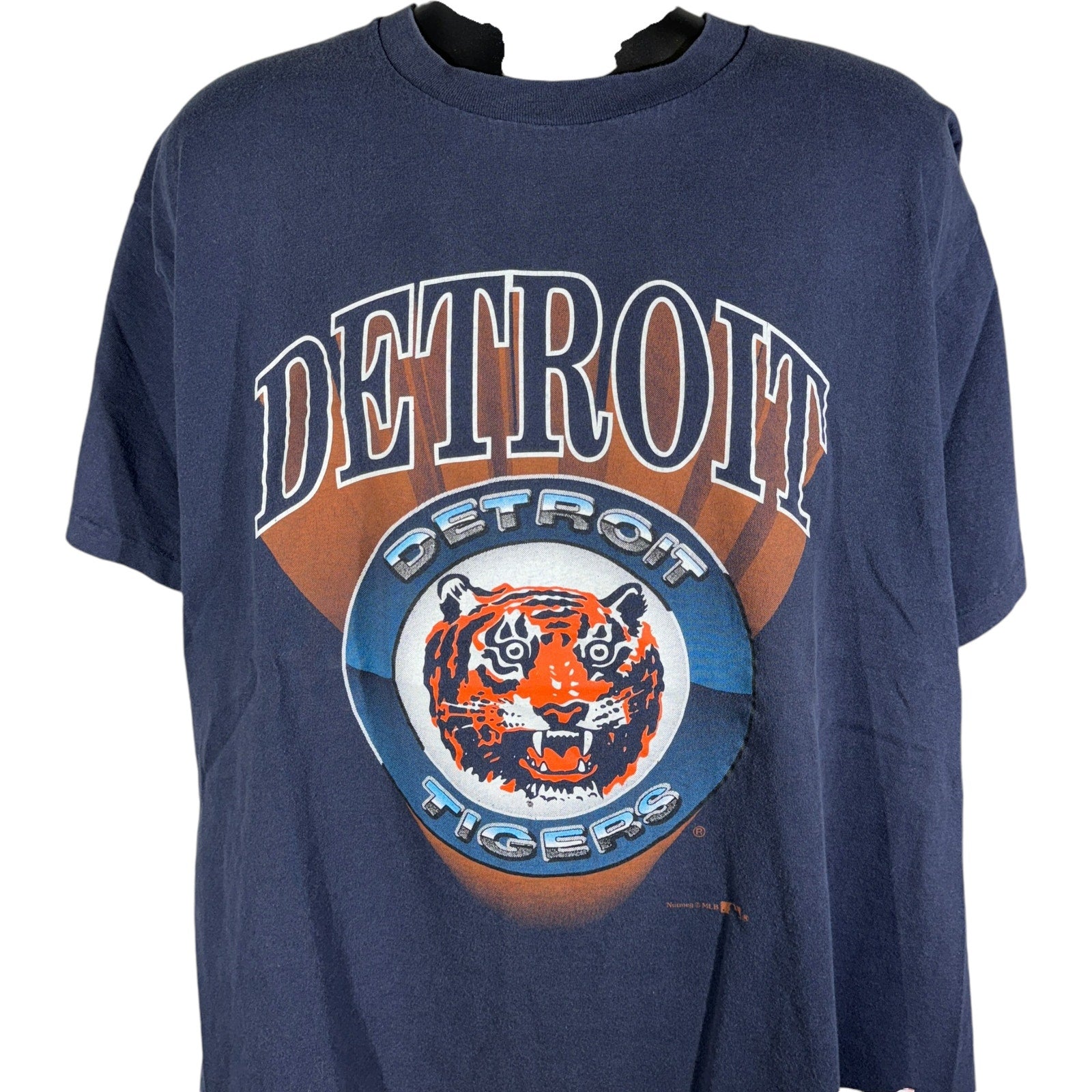 Vintage Detroit Tigers Logo Tee