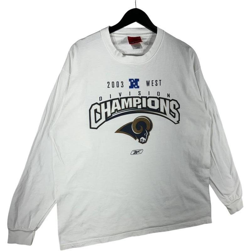 Vintage Rams NFC Division Champions Long Sleeve 2003