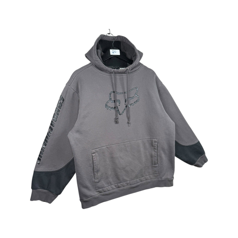 Vintage Fox Racing Logo Pullover Hoodie