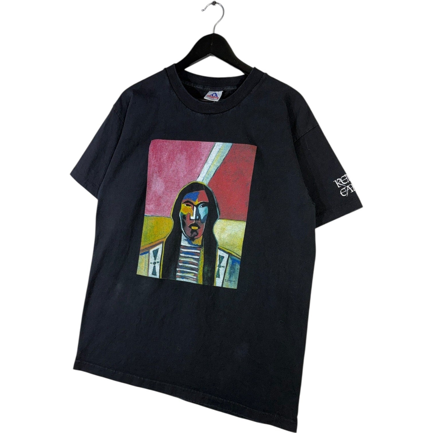 Vintage Native American Art Painting T-Shirt