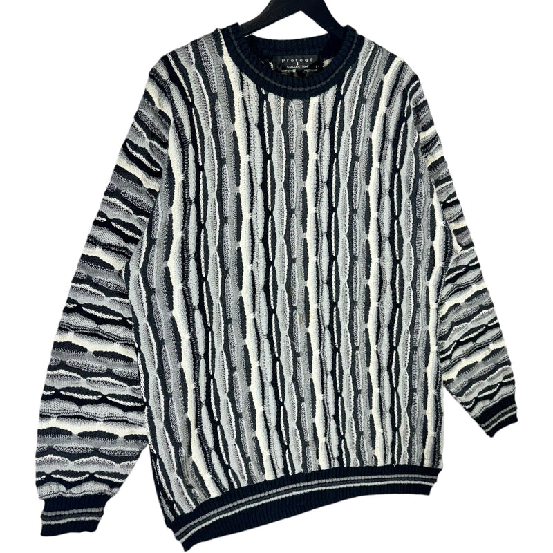 Vintage Protege Collection 3D Knit Sweater