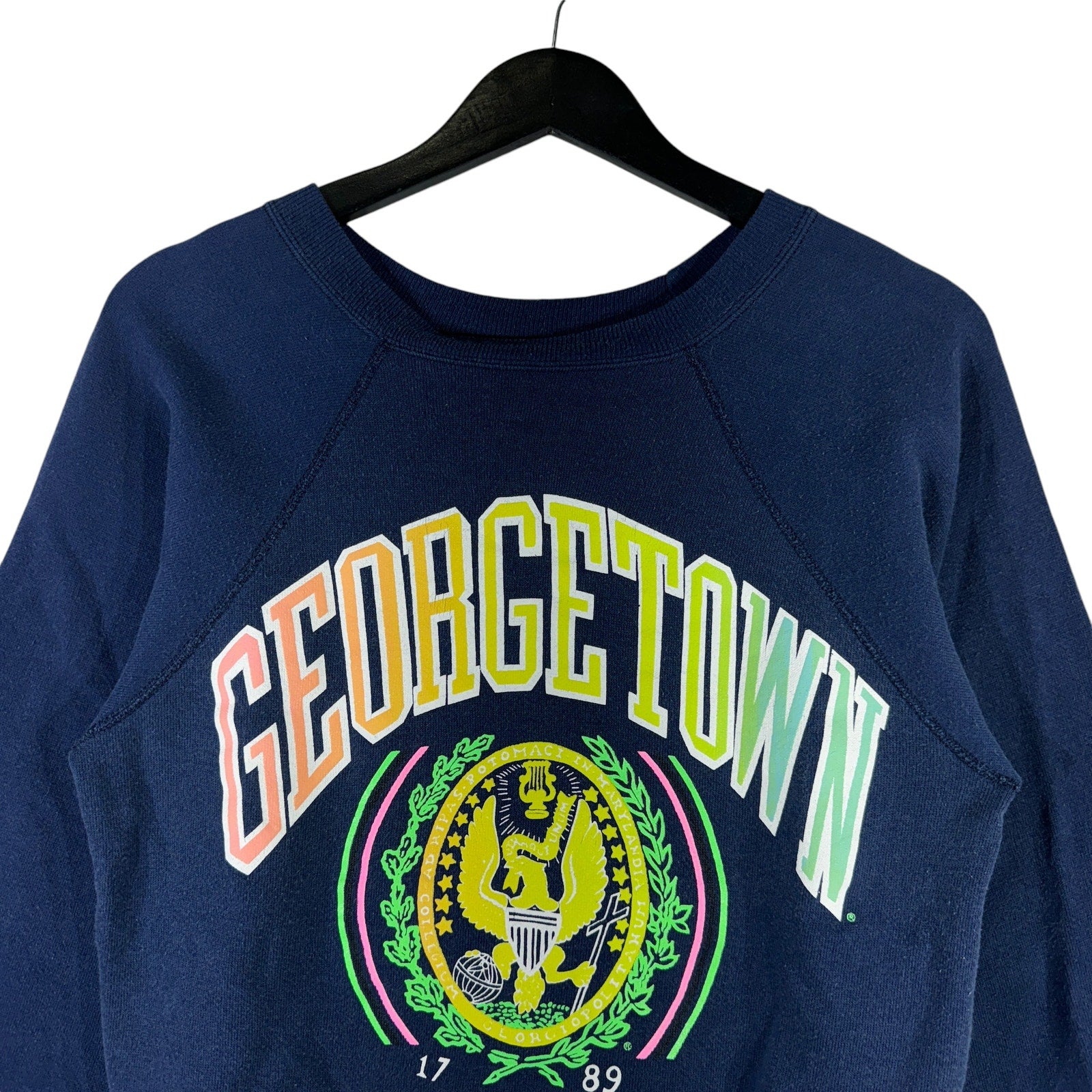 Vintage Georgetown University Spellout Crewneck