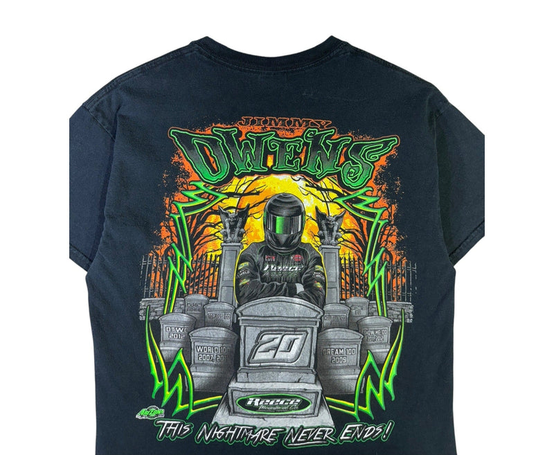 Vintage Jimmy Owens Racing #20 Graphic T-Shirt