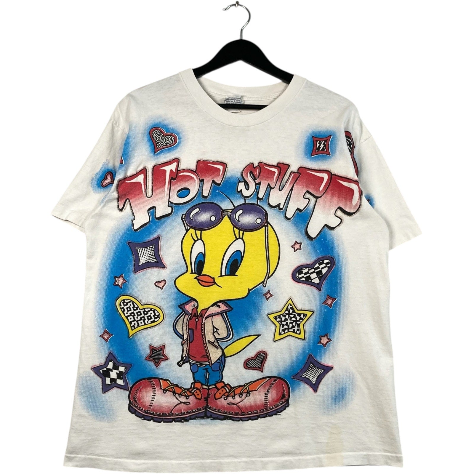 Vintage Looney Tunes "Hot Stuff" Tweety Bird Tee