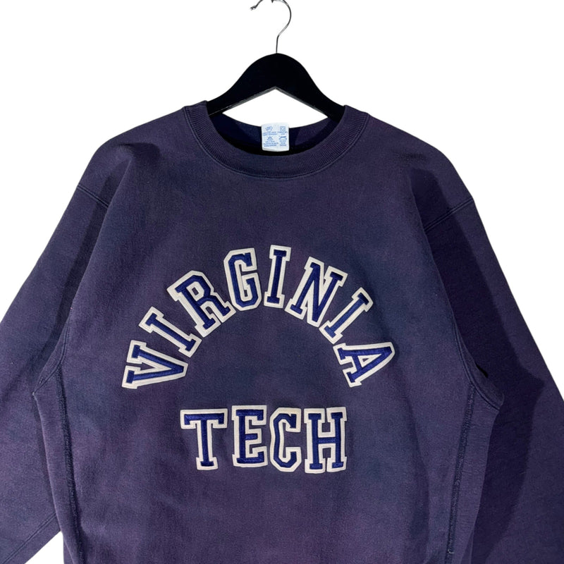 Vintage Champion Reverse Weave Virginia Tech University Crewneck