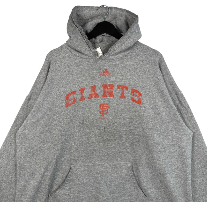 Vintage Adidas San Francisco Giants Spellout MLB Hoodie